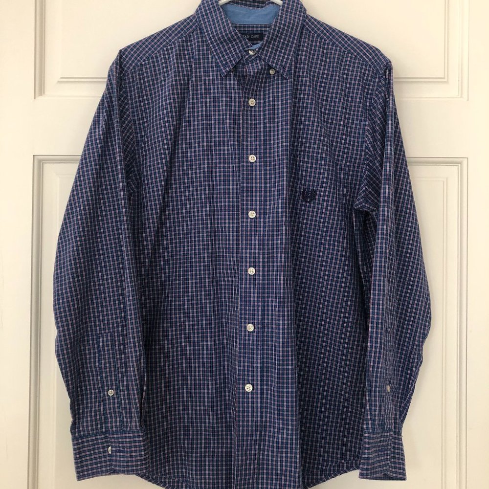 Chaps Plaid Button Down | Sz M